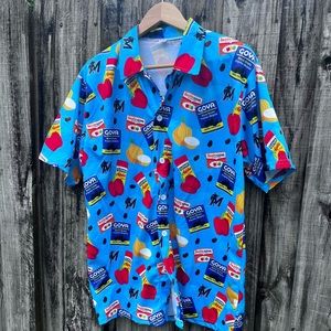 Miami Button Down Mens Shirt